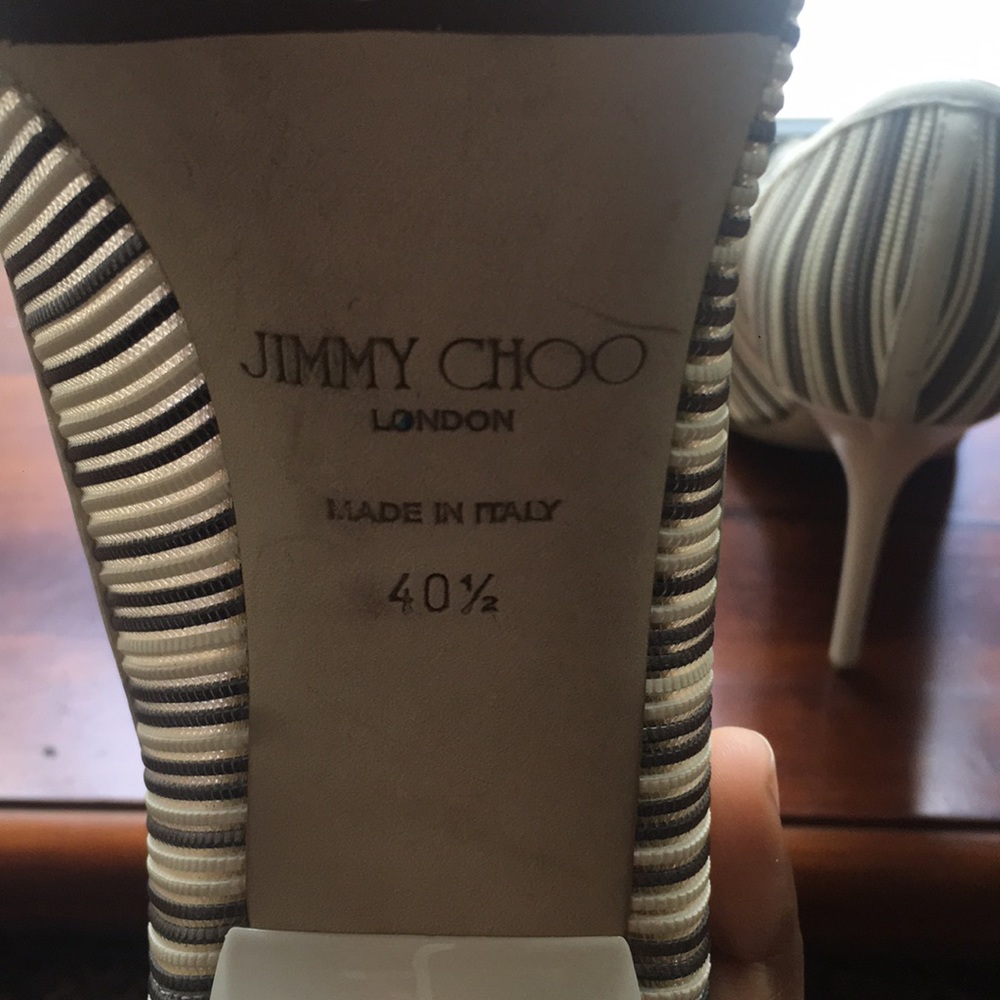 !!!!SOLD!!! Jimmy Choo Heels sz 40.5 - Picture 5 of 8